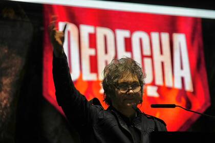 Milei, en la Derecha Fest (Mar del Plata)