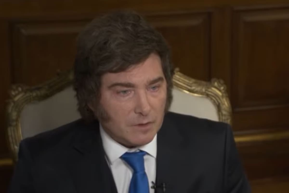 Milei habló con Luis Majul y Esteban Trebucq en LN+ sobre la situación de Adorni
