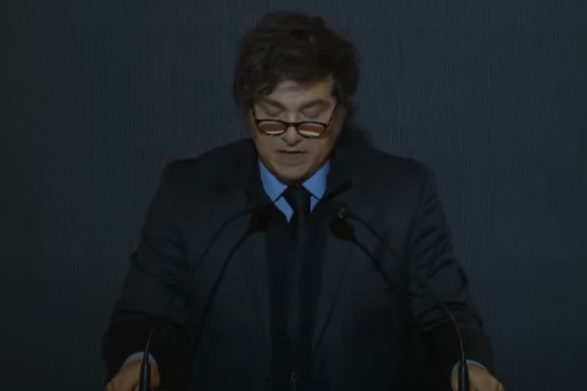 Milei: "kirchnerismo nunca más"