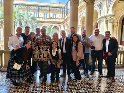 Milei recibió militantes digitales en la Casa Rosada