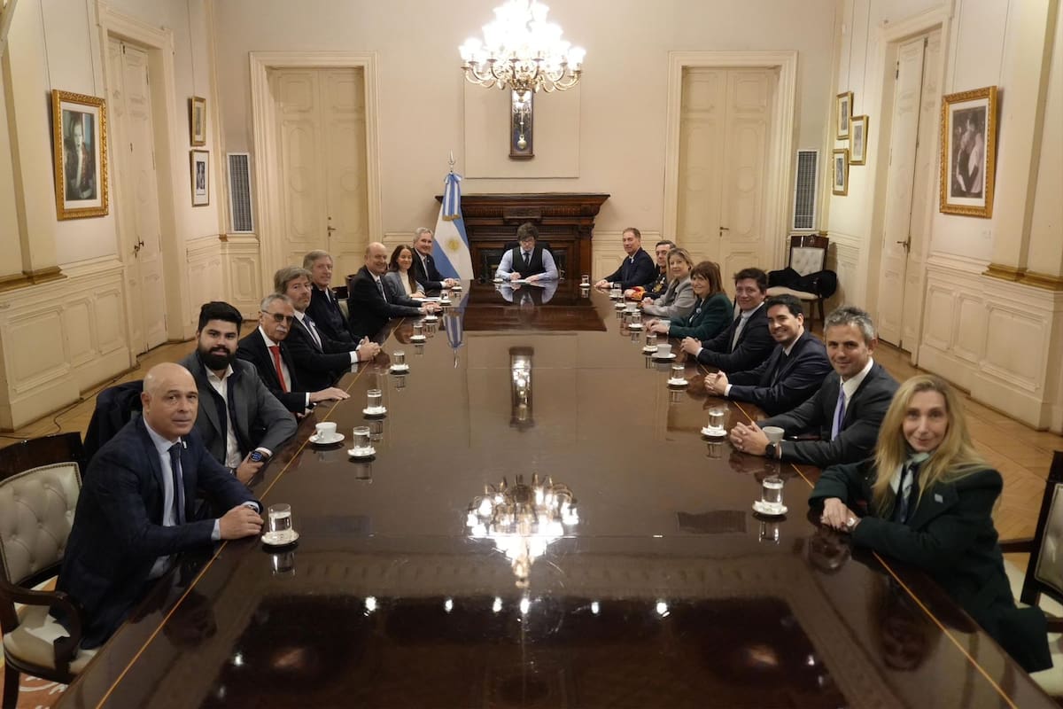 Milei reunió a su Gabinete tras el Tedeum por el 9 de Julio