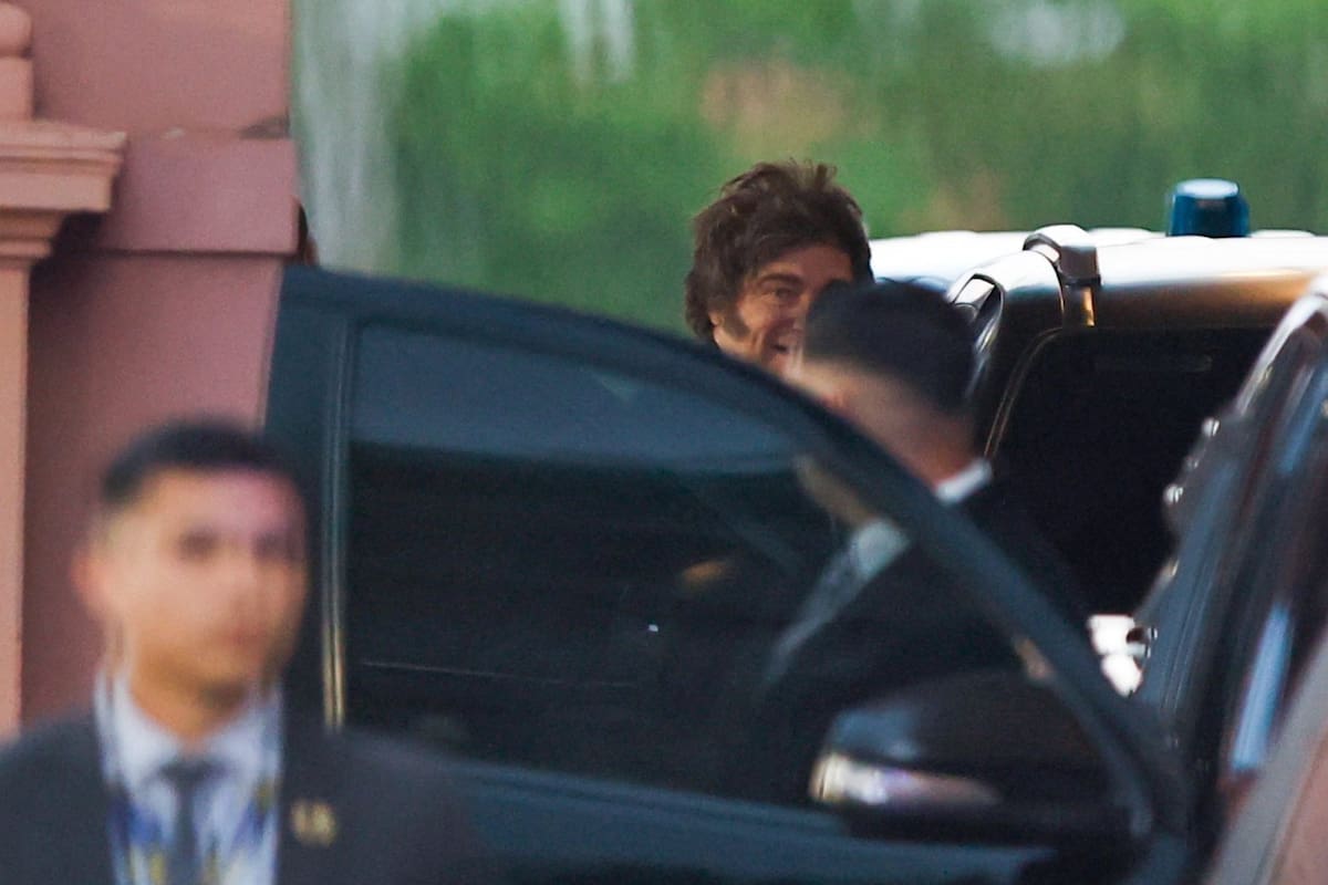 Milei se retira este martes de la Casa Rosada