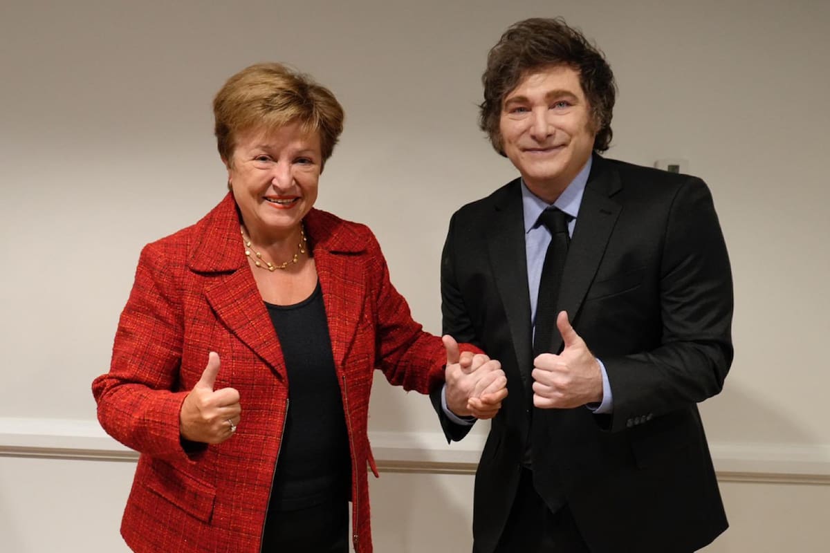 Milei se reunirá con Kristalina Georgieva