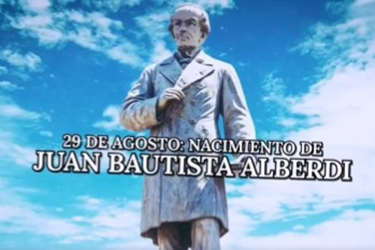 Milei suele citar a Alberdi en sus discursos