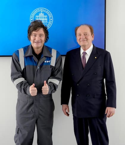 Milei visitó el mameluco en una reciente reunión con un economista estadounidense