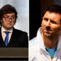 Los posteos de Milei tras la muerte del padre de Messi