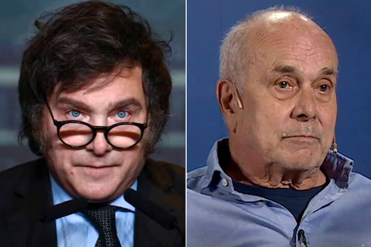 Milei y Carlos Rodríguez