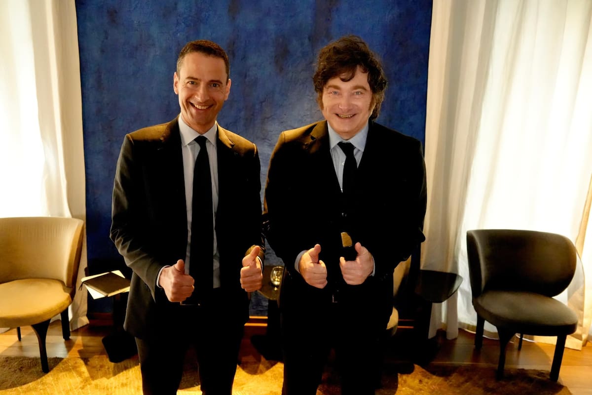 Milei y el CEO global de Glencore