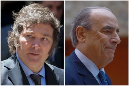 Milei y Francos. El ministro dijo: "Hay que corregirlo (al impuesto a las ganancias) porque hay que dejar afuera ese cuarto trimestre de 2023".