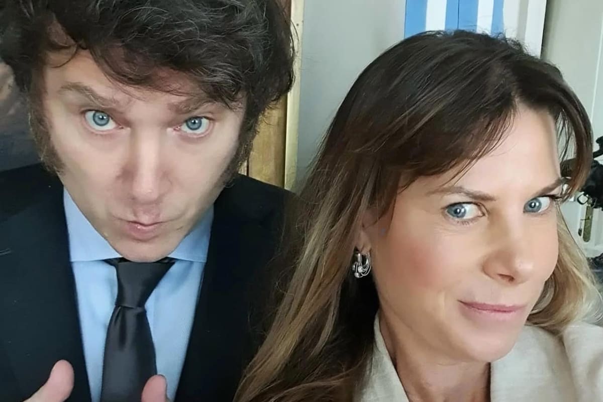 Milei y Karen Reichardt