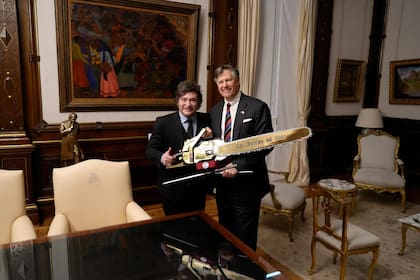 Milei y Landau, este miércoles en Casa Rosada