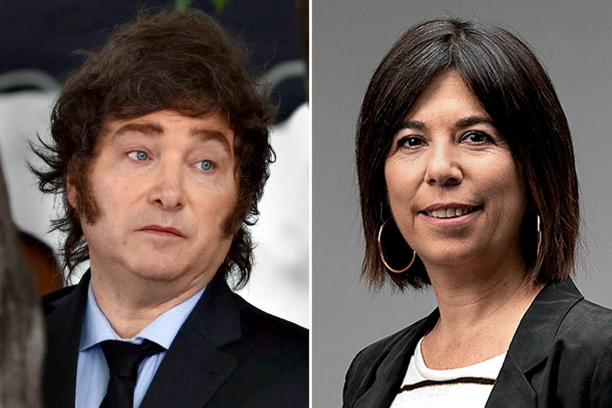 Milei y María O'Donnell