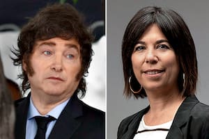 Milei y María O'Donnell