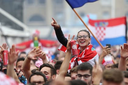 Miles de croatas ovacionaron a su selección, tras el subcampeonato mundial obtenido en Rusia 2018