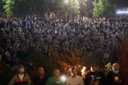 Miles de manifestantes protestaron en julio pasado por el regreso del toque de queda. Desde entonces la situación dio un vuelco totalmente favorable.