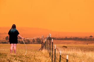 Miles de personas en el oeste de EE.UU., al límite por incendios voraces y evacuaciones repetidas