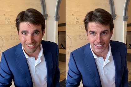Miles Fisher puso el cuerpo y el movimiento, y Christopher Ume usó técnicas de deepfake y edición de video para trasponer el rostro de Tom Cruise sobre el de Fisher