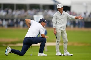 Miles Russell sorprende a sus 17 años en el US Open y recibe elogios del veterano Padraig Harrington