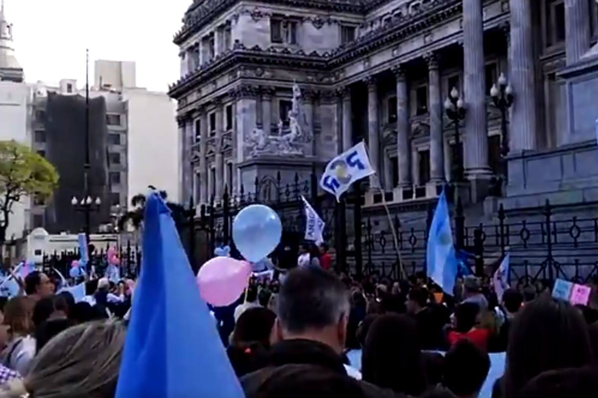 Miles se manifestaban para rechazar la reforma de la ley