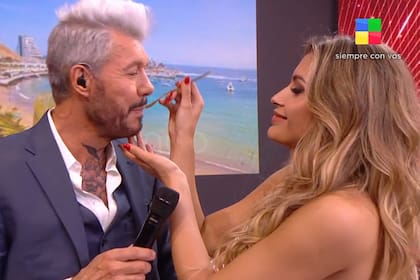 Milett Figueroa le llevó delicias peruanas a Marcelo Tinelli en el Bailando 2023