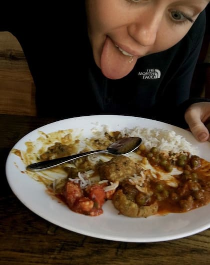 Miley Cyrus posteó esta fotografía el 1° de noviembre de 2016 para celebrar el Día Mundial del Veganismo
