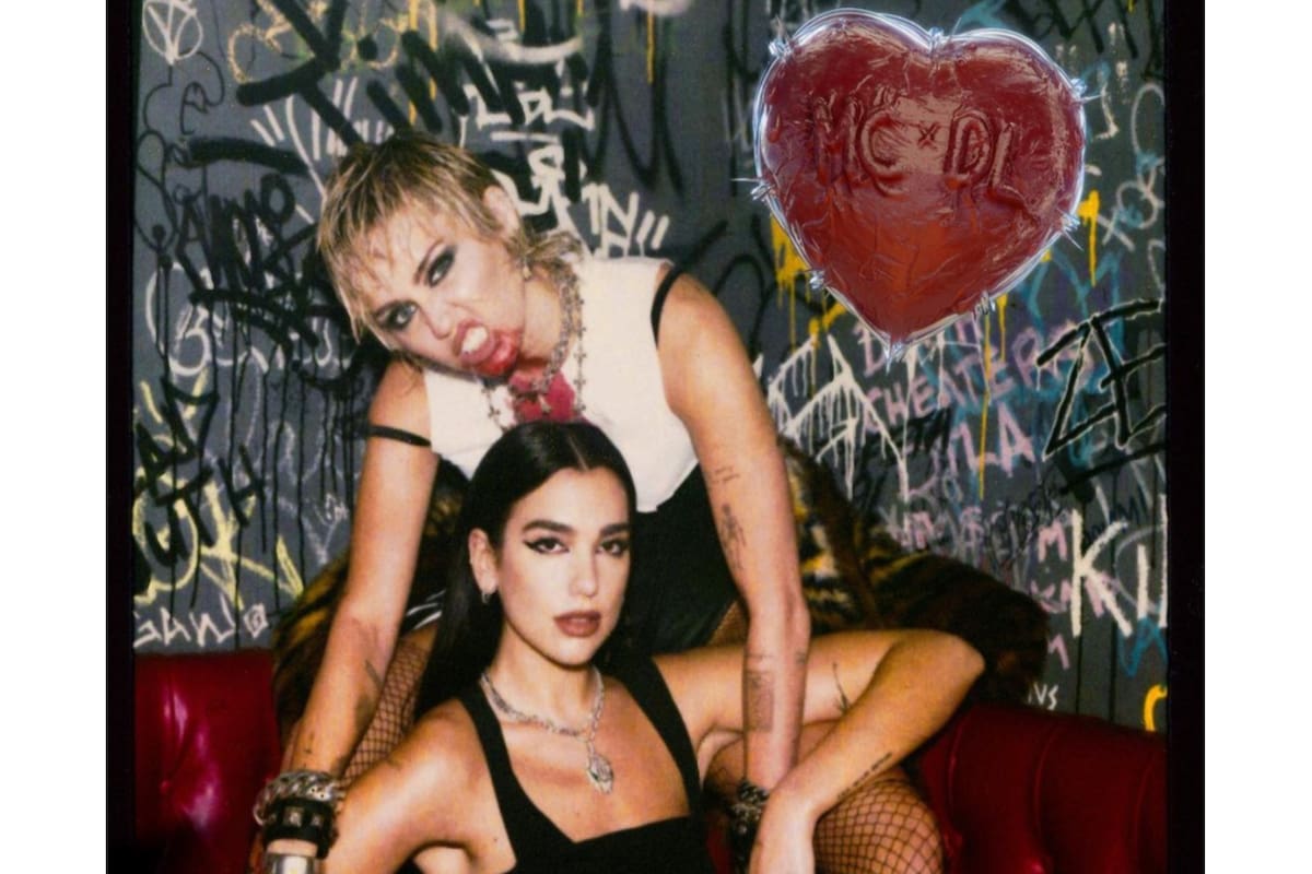 Miley Cyrus y Dua Lipa, juntas en un original video clip.