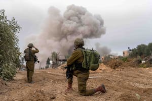 Militares israelíes en un operativo en la Franja de Gaza