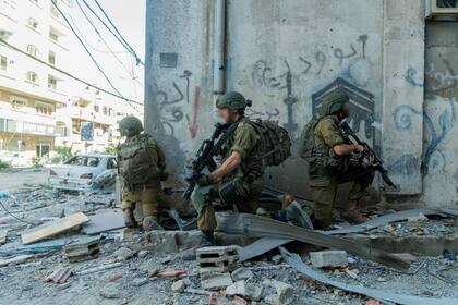 Militares israelíes en un operativo en la Franja de Gaza. (FUERZAS ARMADAS DE ISRAEL)