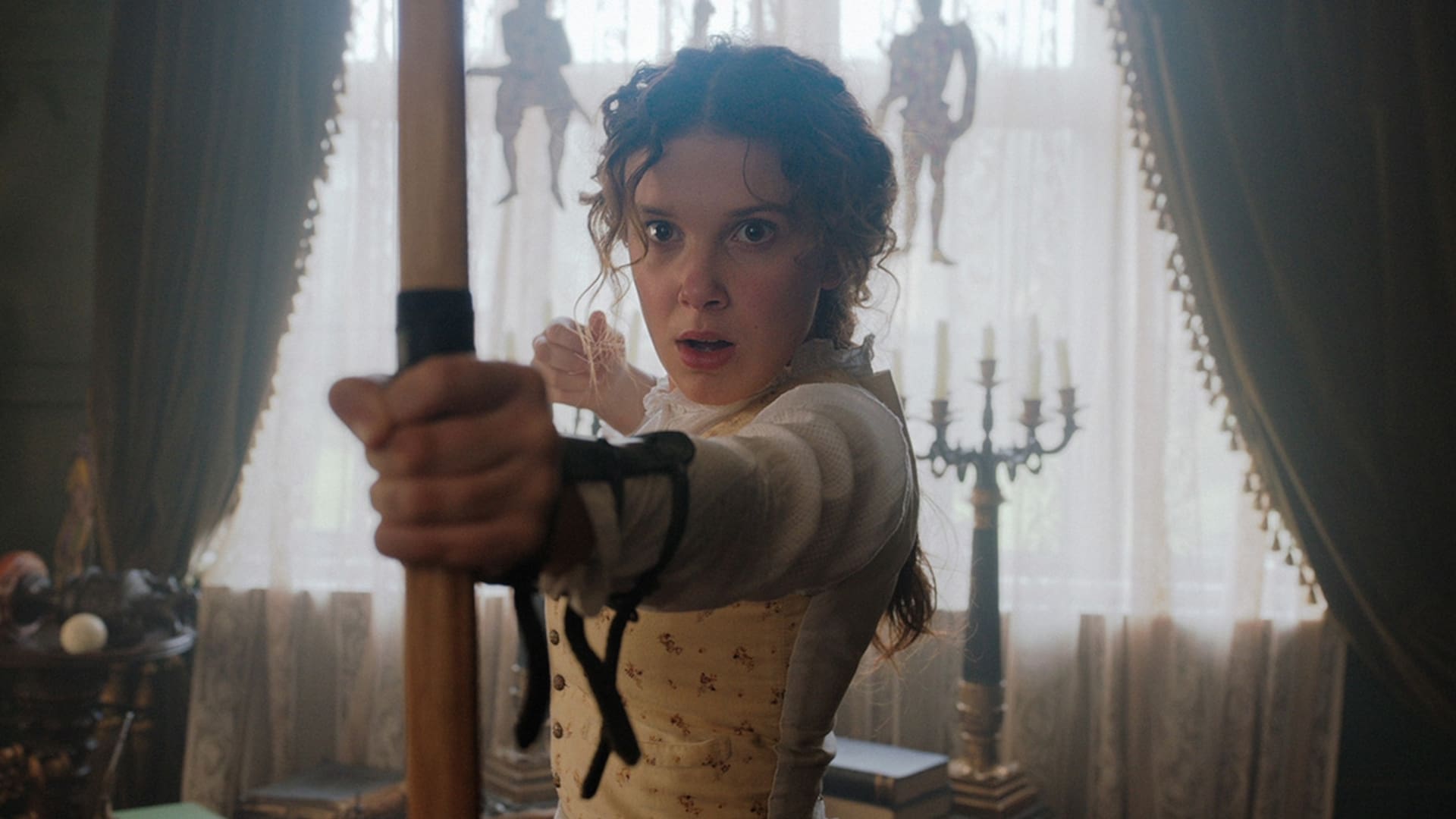 Millie Bobby Brown en Enola Holmes