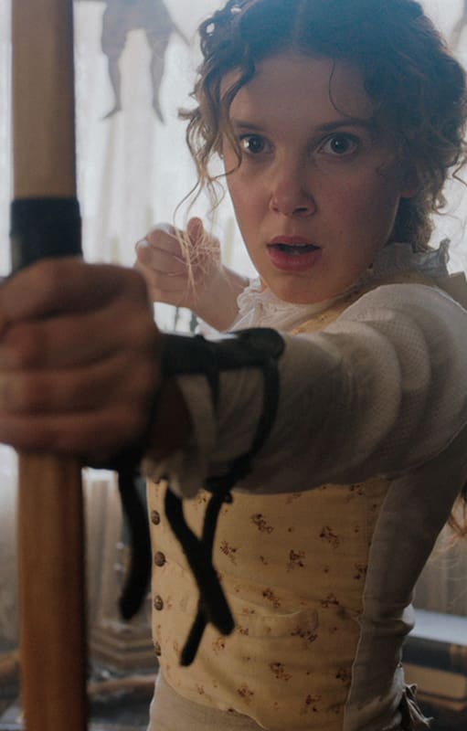 Millie Bobby Brown en Enola Holmes
