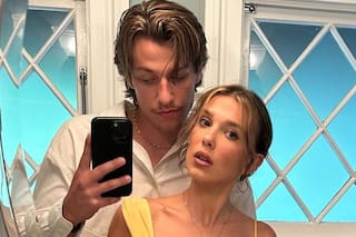 El curioso short con el que Millie Bobby Brown anunció que se casó con el hijo de Bon Jovi