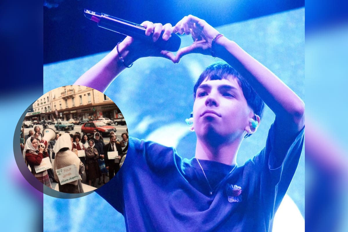 Milo J homenajeó a las Madres y Abuelas de Plaza de Mayo