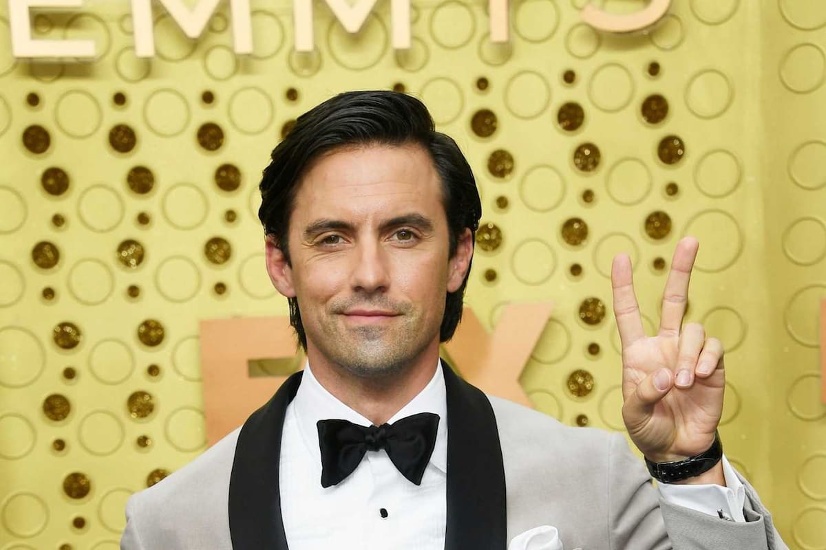 Milo Ventimiglia y su comentado tuxedo en los premios Emmy de 2019