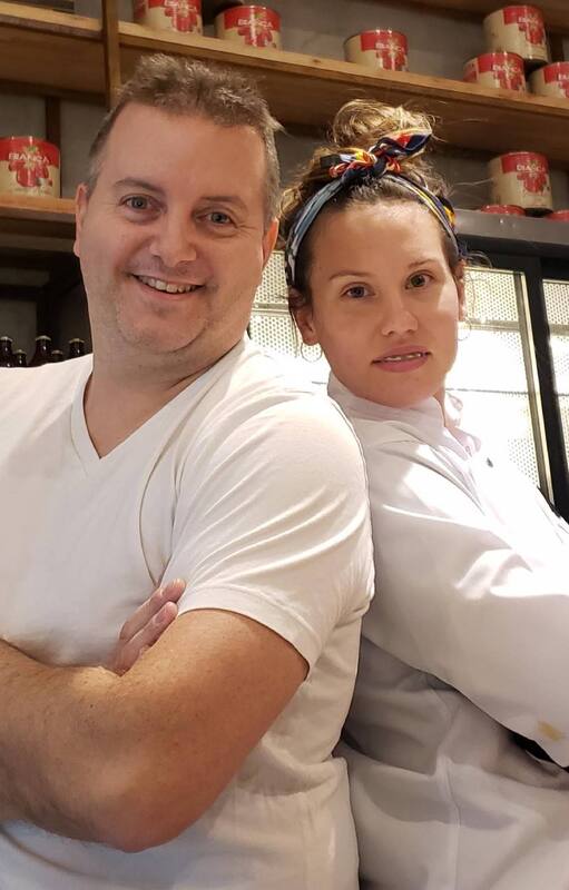 Milton Bertoni y Stefy Langford, los creadores de Biasatti, la Tratto de Belgrano donde la especialidad son los sabores italianos