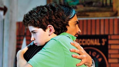 Milton de la Canal con Pablo Echarri en sus roles de Matías y Santiago