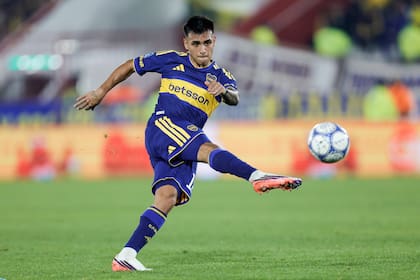 Milton Delgado es un titular inamovible en Boca Juniors