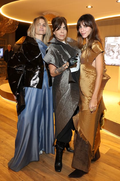 Mina Agostini, Naná Gallardo y Lina Camel