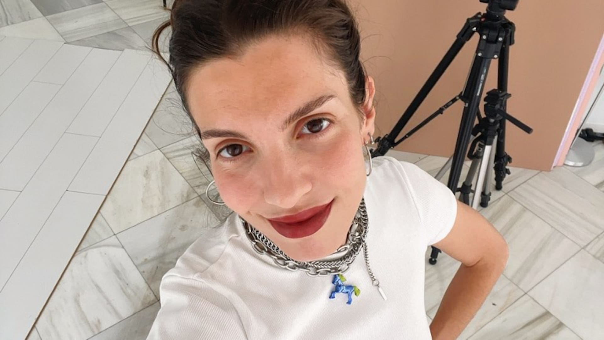 Mina Barrio se dedicó a la Selfieterapia