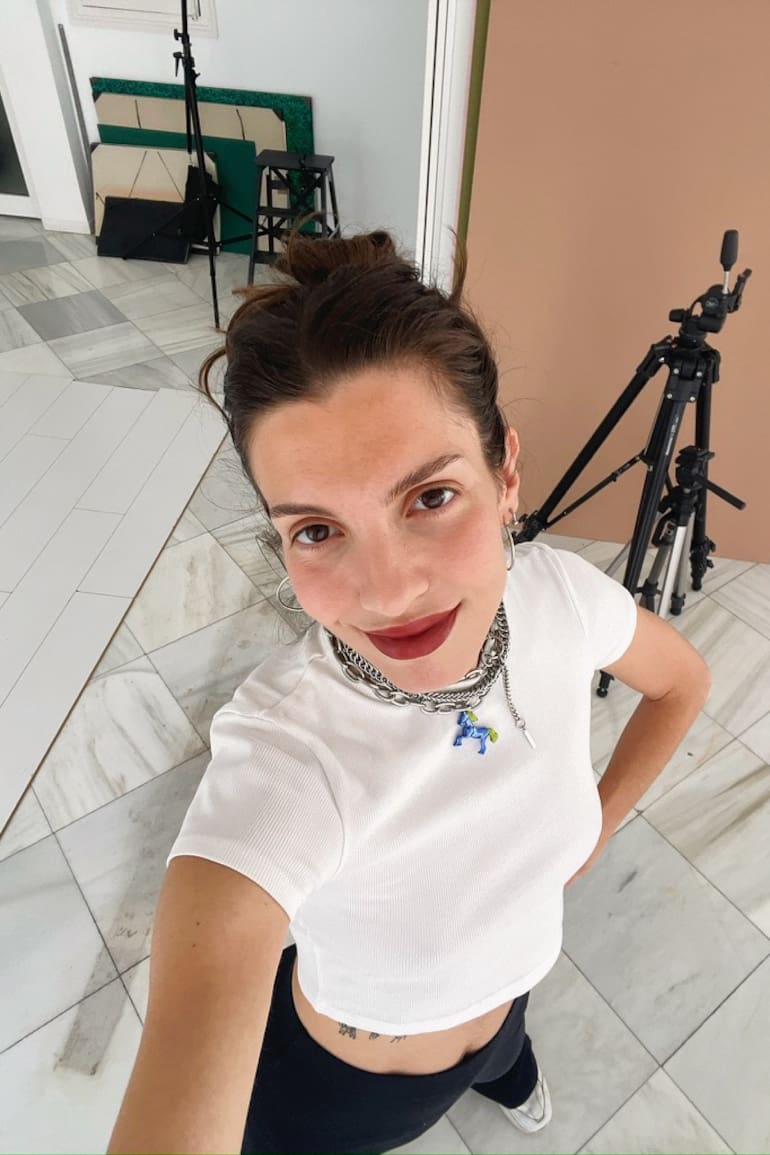 Mina Barrio se dedicó a la Selfieterapia