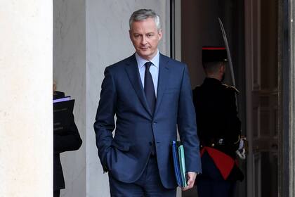 El ministro de Economía francés, Bruno Le Maire, quedó en el ojo de la tormenta