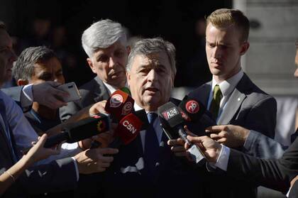 Mario Negri antes de entrar al Congreso