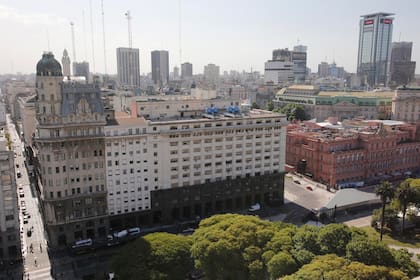 La casa rosada es uno de los objetivos en la mira, sorprende la cantidad de equipos de aire acondicionado