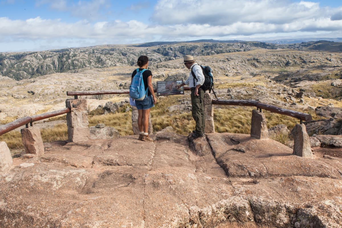 Mirador en el PN Quebrada del Condorito