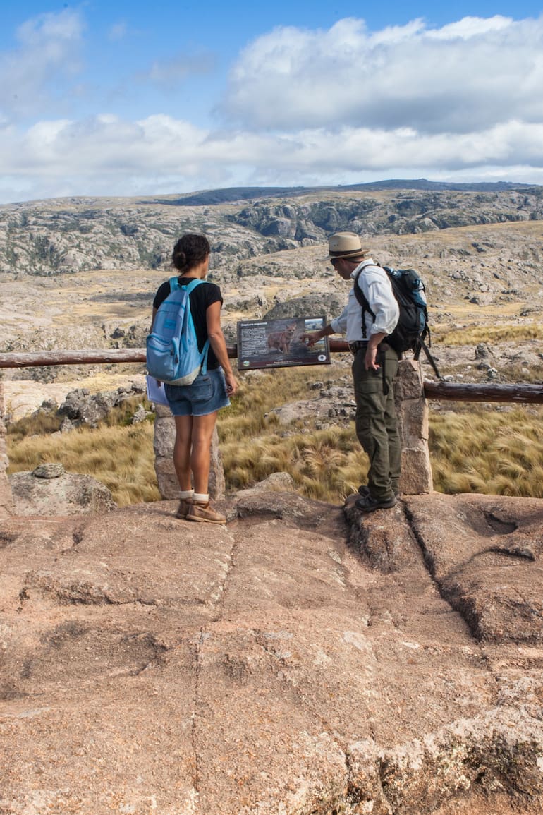 Mirador en el PN Quebrada del Condorito