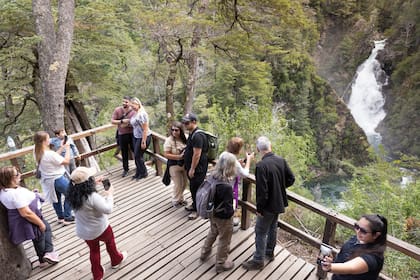 Mirador hacia la Cascada Chachín.