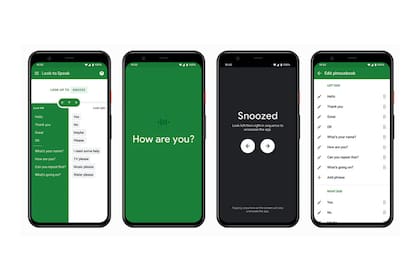 Mirar para hablar, Look to Speak, es la nueva aplicación experimental de Google que busca asistir en la comunicación a las personas con discapacidad motora y del habla, disponible gratis en la tienda Play Store para dispositivos Android 9 o posterior