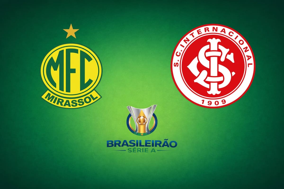 Mirassol venció 2-0 a Internacional por el Brasileirao Serie A 2026