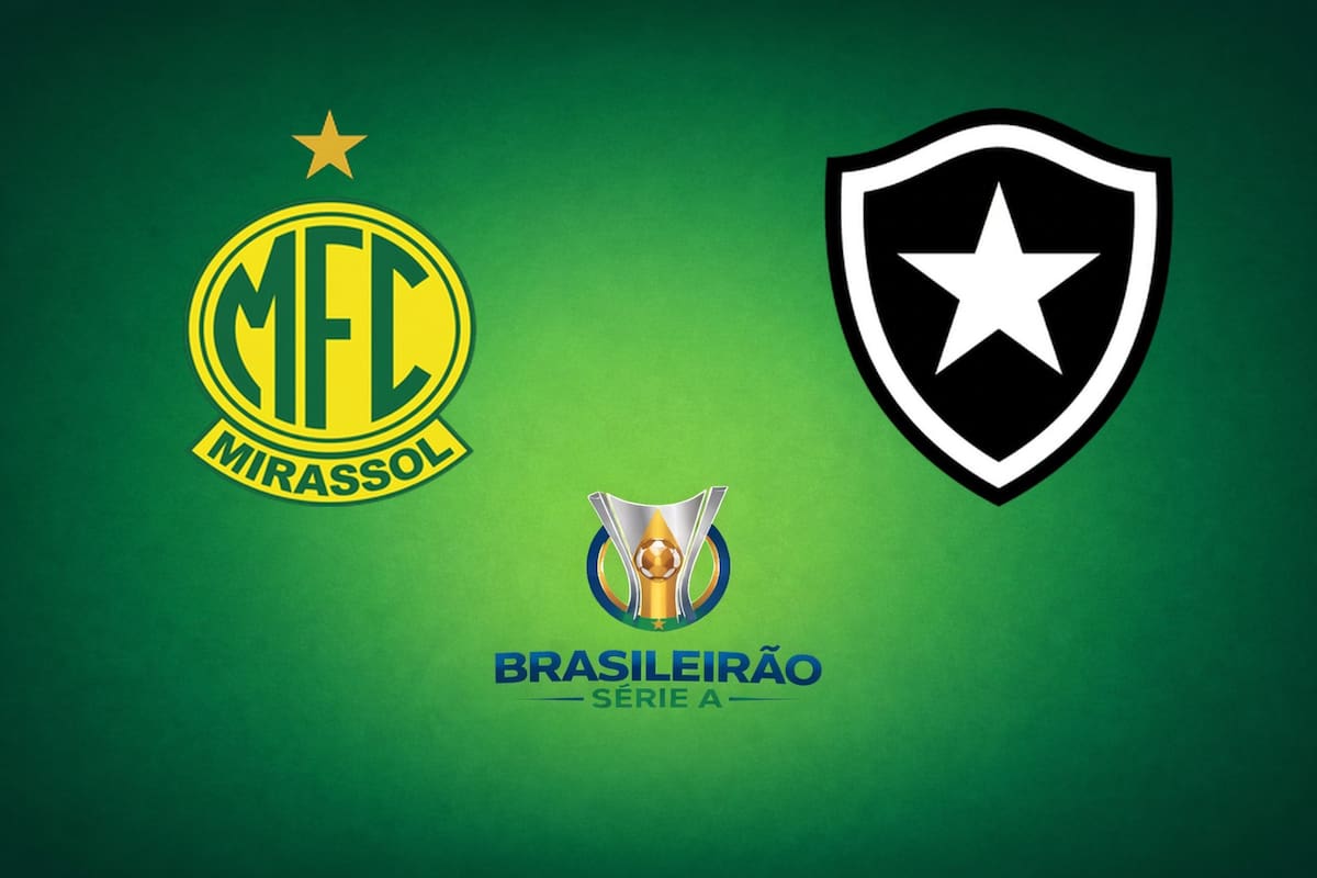 Mirassol vs. Botafogo por el Brasileirao Serie A, 2026: día, hora y cómo seguir online