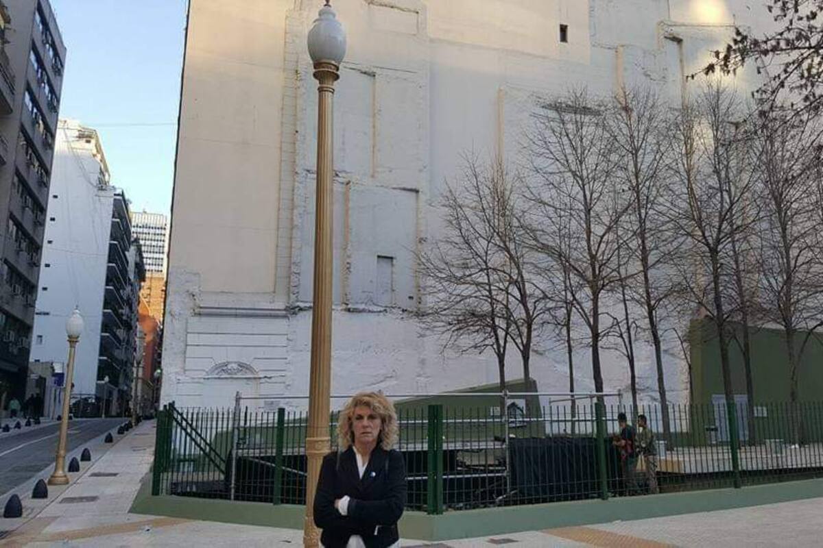 Miri Ben Zeev, viuda de Eli ben Zeev, uno de los fallecidos en el atentado a la embajada de Israel.