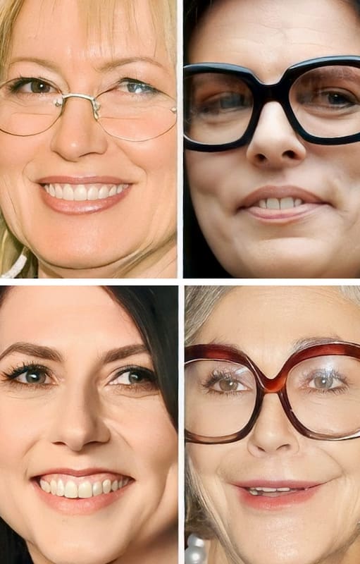 Miriam Adelson, Francoise Bettencourt Meyers, Mackenzie Scott y Alice Walton